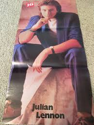  Vintage Julian Lennon Pin-Up Poster