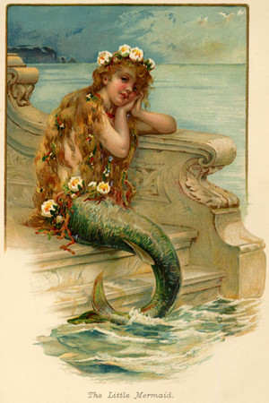  Vintage Mermaid