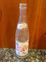  Vintage Pepsi Glass Soda Bottle