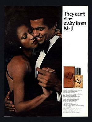 Vintage Promo Ad For Mr. J Colonge