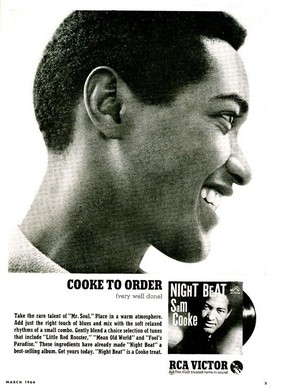  Vintage magazine ad for a Sam Cooke album