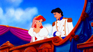 Walt Disney Gifs - Princess Ariel & Prince Eric