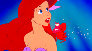 Walt Disney Screencaps - Princess Ariel & Sebastian