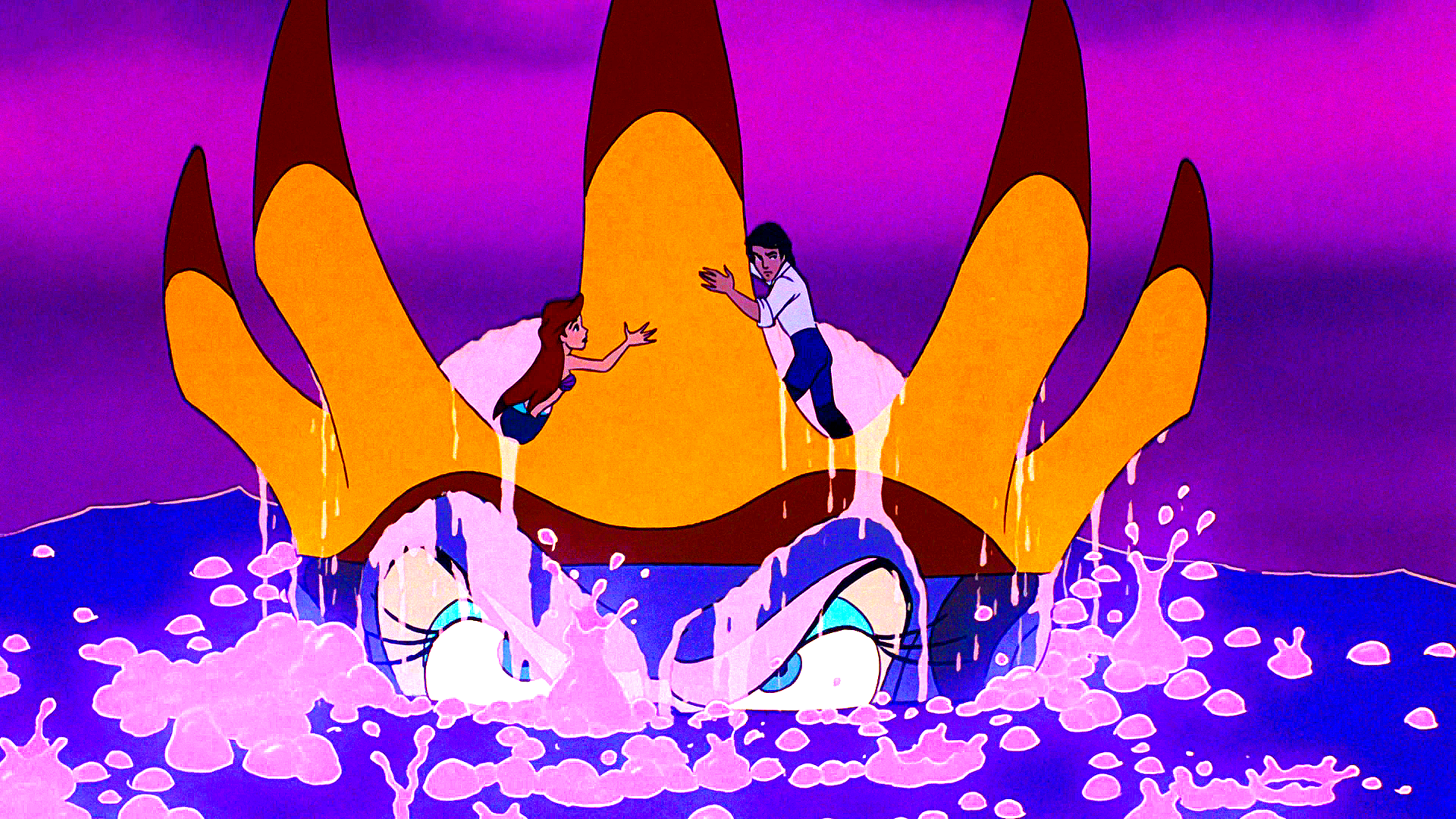 Walt Disney Screencaps – Ursula, Princess Ariel & Prince Eric - Walt ...