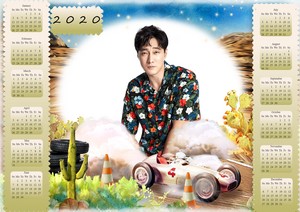  master's sun so ji sub calendar 2020