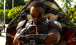  “I’m مزید of a soldier than a spy.” || Anthony Mackie as Sam Wilson/Falcon