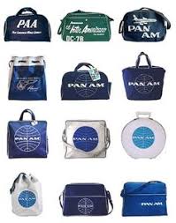  An Assortment Of Pan Am Travel Bags