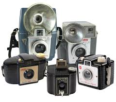 An Assortment Of Vintage Kodak Cameras