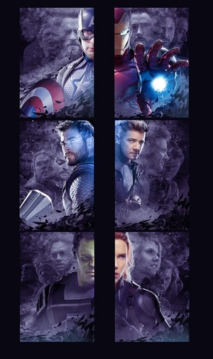  Avengers: Endgame poster ubunifu (Unused)