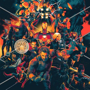  Avengers: Infinity War and Endgame Original Motion Picture Soundtrack 3XLP Exclusive Vinyl Box Set
