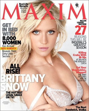  Brittany Snow - Maxim Cover - 2011