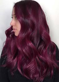  Burgundy Hair Color