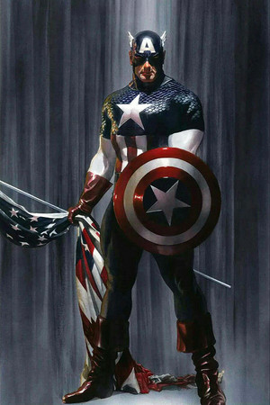  Captain America Vol 9 no.1-5 Covers द्वारा Alex Ross