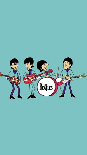  Cartoon Beatles