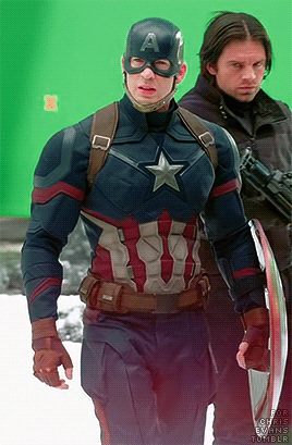  Chris Evans | Behind the scenes of Captain America: Civil War