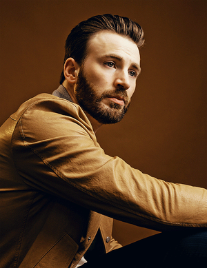  Chris Evans photographed によって Ryan Pfluger for Time Magazine