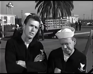 Clint in Francis in the Navy (1955)