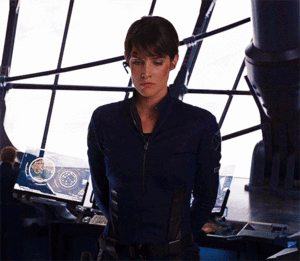  Cobie Smulders as Maria पहाड़ी, हिल in The Avengers (2012)