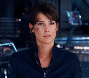  Cobie Smulders as Maria पहाड़ी, हिल in The Avengers (2012)