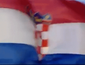  Croatia National Flag Waving