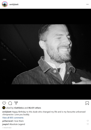  Emily Wishes Best Friend Stephen Amell Happy Birthday. May 8th, 2020