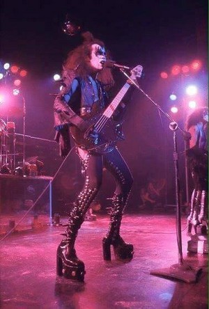  Gene ~San Diego, California...June 7, 1975 (Dressed to Kill Tour)
