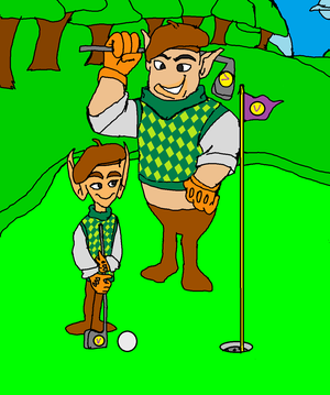  Golfer Small and Big Norm (Skins)