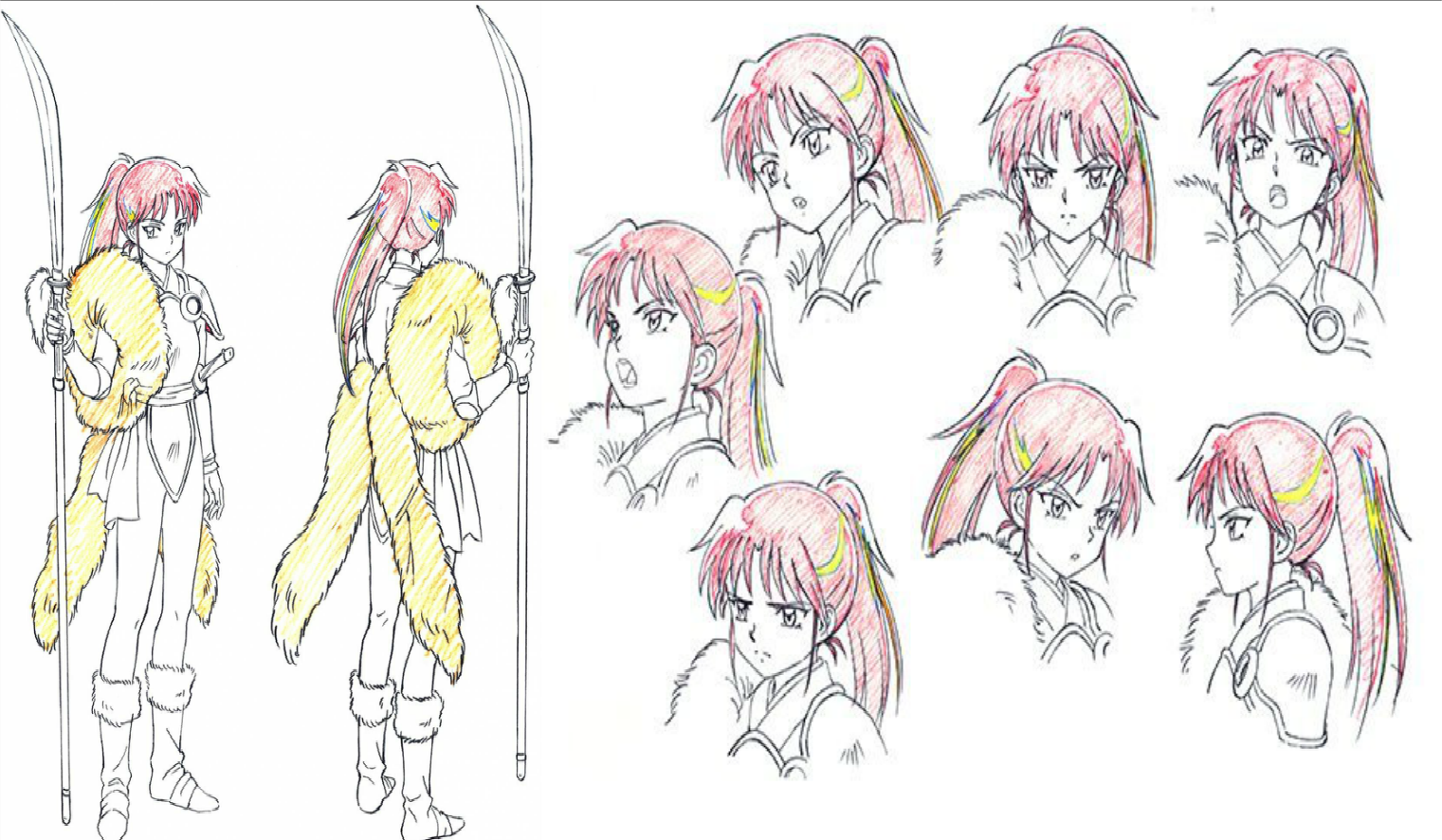  Yashahime: Princess Half-Demon - Setsuna thiết kế