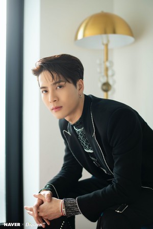  Jackson "DYE" mini album promotion photoshoot par Naver x Dispatch