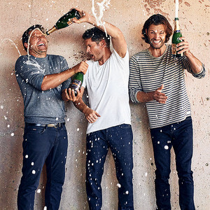 Jared, Jensen, and Misha -EW exclusive portraits of the Supernatural cast