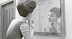  Jin self-check on the mirror