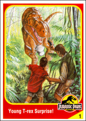  Jurassic Park Collector Card