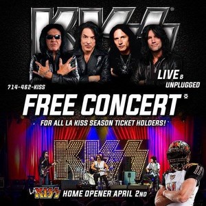  吻乐队（Kiss） ~Anahein, California...April 2, 2019 (Honda Center)