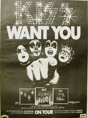  吻乐队（Kiss） ~Birmingham, England...May 14, 1976 (Alive Tour)