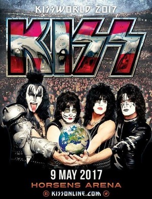  吻乐队（Kiss） ~Horsens, Denmark...May 9, 2017 (KISS World Tour)