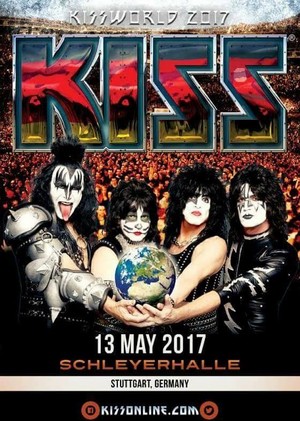  Kiss ~Stuttgart, Germany...May 13, 2017 (KISS World Tour)