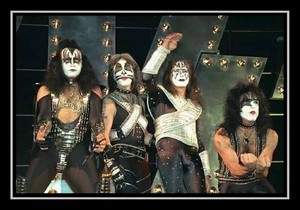 KISS ~press conference board the U.S.S. Intrepid...April 16, 1996 (anchored in NYC) 