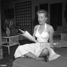  Marilyn Looking Over A Script