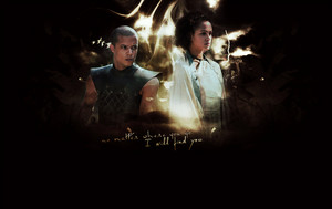  Missandei/Grey Worm پیپر وال - I Will Find آپ