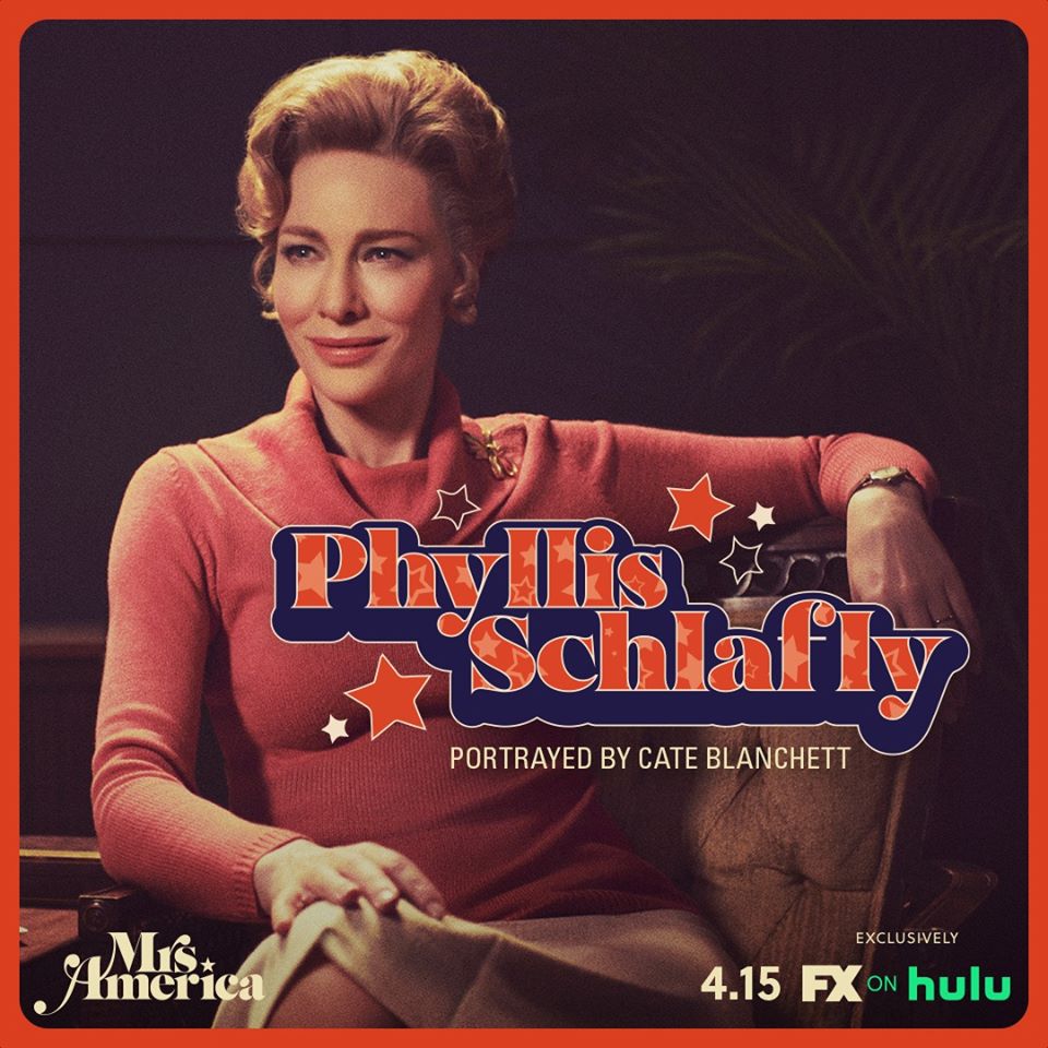 Mrs. America - Cast Promos - Cate Blanchett as Phyllis Schlafly - Mrs ...