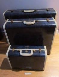  Pan Am Inspired Luggage Set