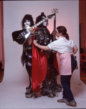  Paul and Gene ~Bravo 照片 shoot...May 22, 1980