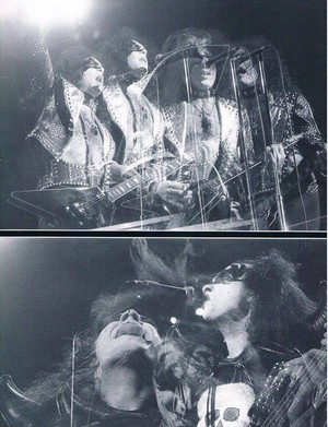  Paul and Gene ~Passaic, New Jersey...April 27, 1974 (KISS Tour)