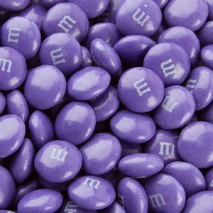  Purple M M s チョコレート Candies