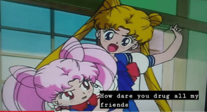  Sailor Moon Spanking Usagi Tsukino Serena Spanks Chibiusa Rini