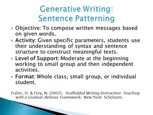 Sentence Patterning