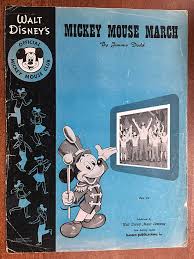  Sheet musik To Mickey mouse March