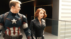  Steve and Natasha -Avengers: Age of Ultron (2015)