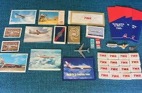  TWA Airline Memrobilia