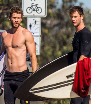  The Hemsworth Bros. (Aussies in LA)
